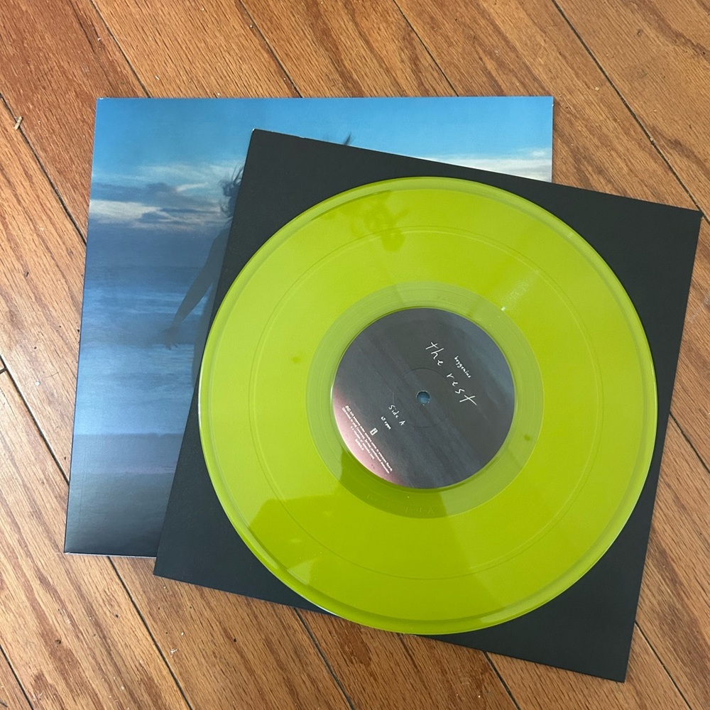 Boygenius Highlighter Yellow Record “The Rest”